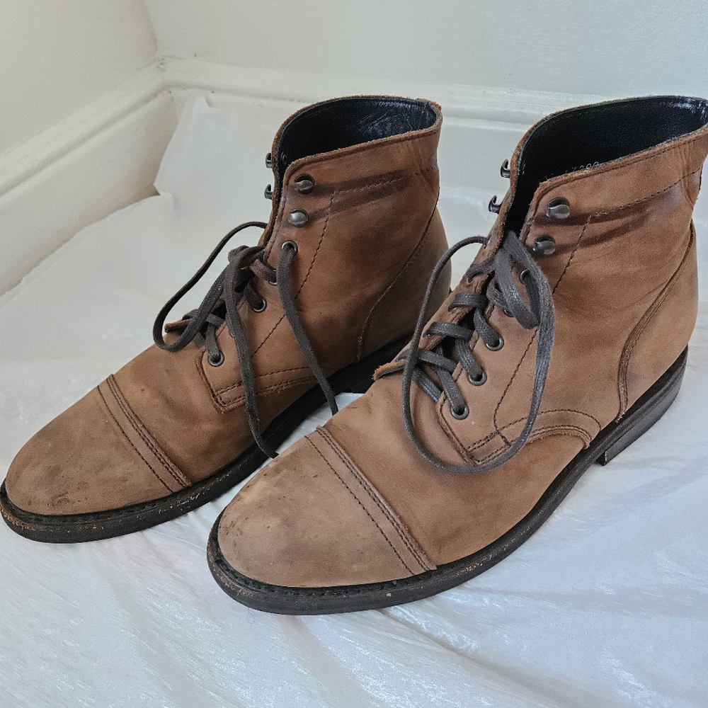 Thursday Boot Company Brown Leather Chukka Boots